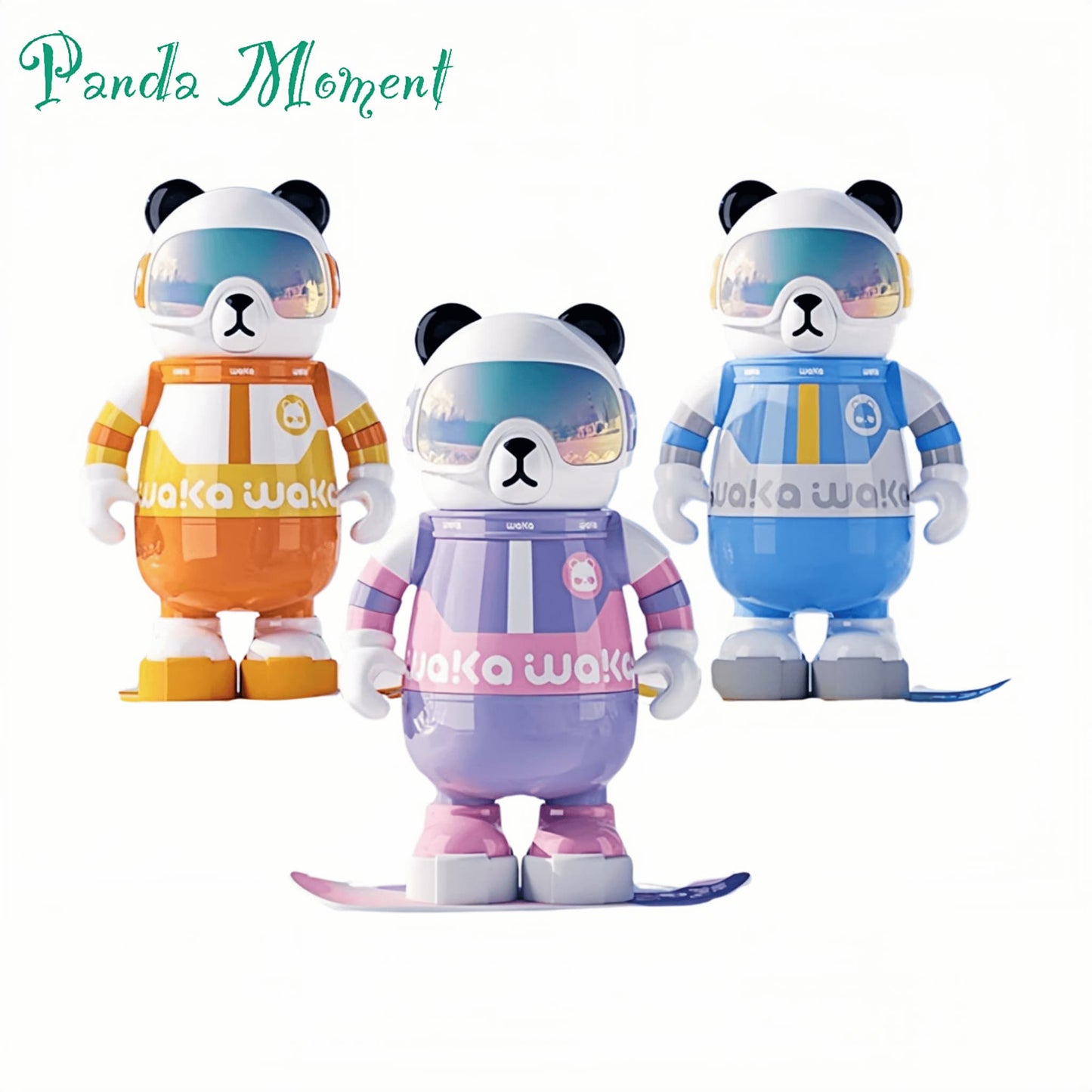Panda Playmate Tumbler – Cute Bear Mug with Straw, Handle & Phone Stand | Insulated Fun Cup for Kids & Adults