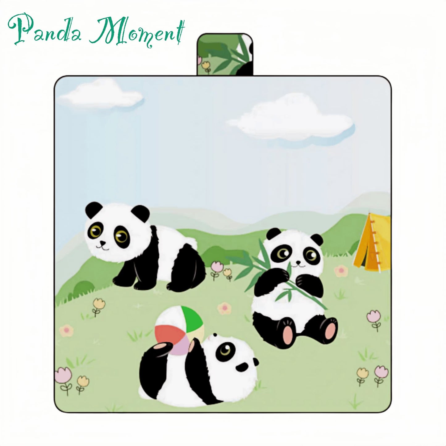 Panda Print Moisture-Proof Mat โ Soft, Durable, and Comfortable ๐ผ๐