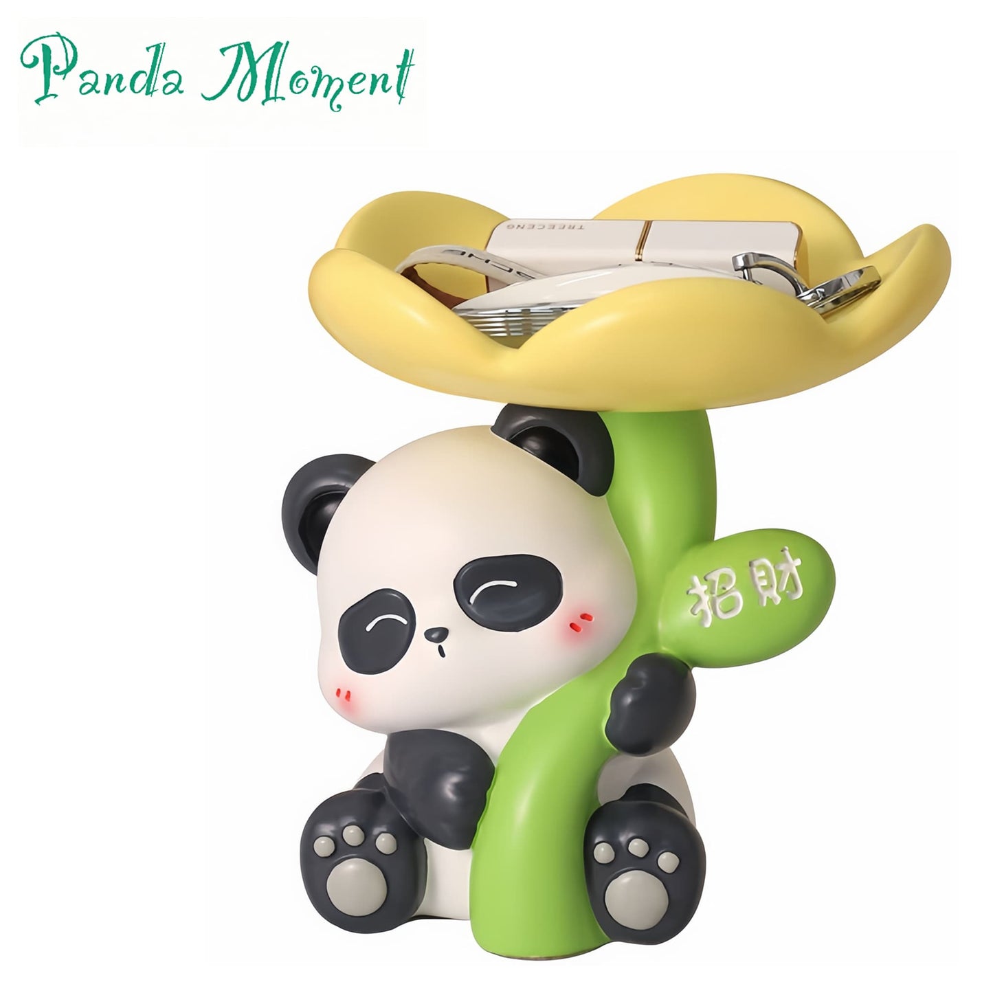 Kung Fu Panda Trinket Tray – Cute Resin Holder for Jewelry & Keys
