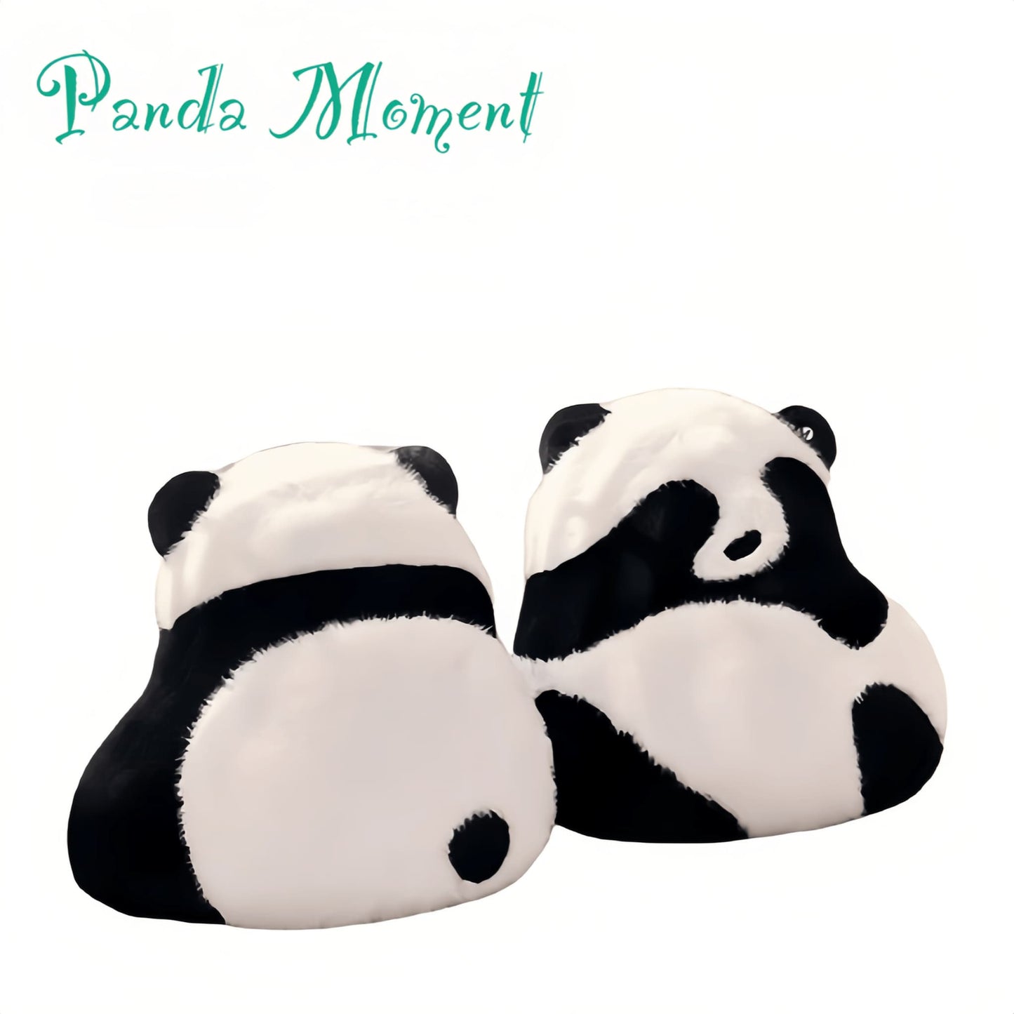 Panda Massage Pillow – Cute Comfort with Built-in Heat & Vibration