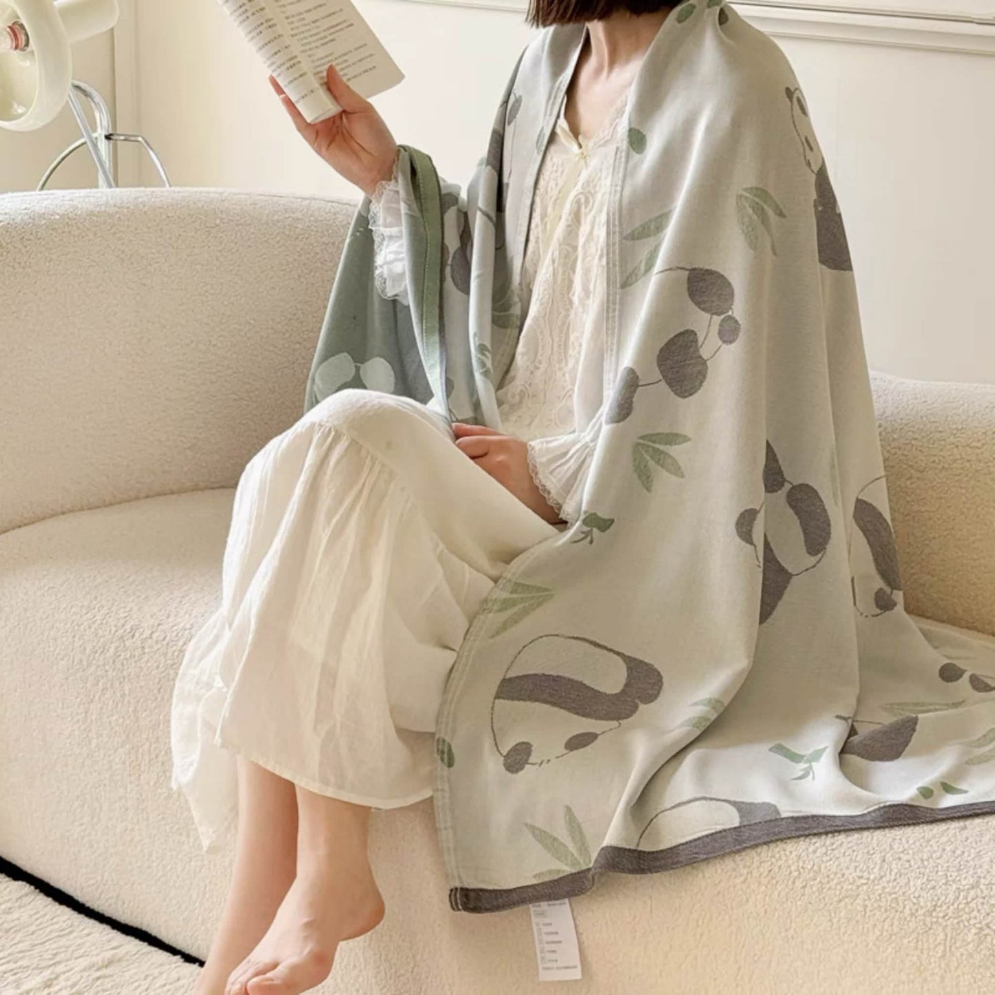 Panda Hug Towel โ Every Wipe Feels Like a Cuddle ๐ผ๐ซง