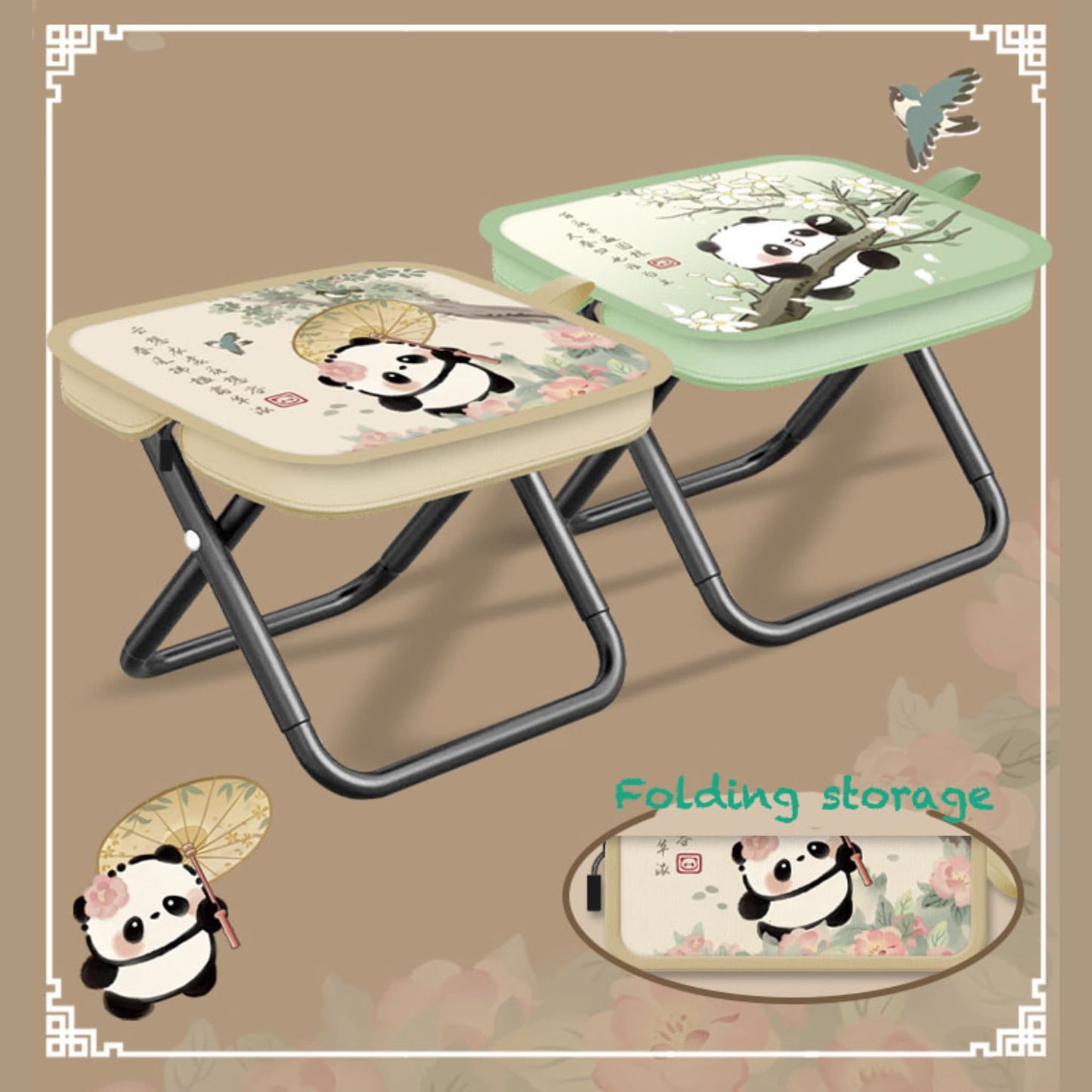 Compact Yet Mighty Panda Folding Chair – Your Ultimate Outdoor Companion 🐼