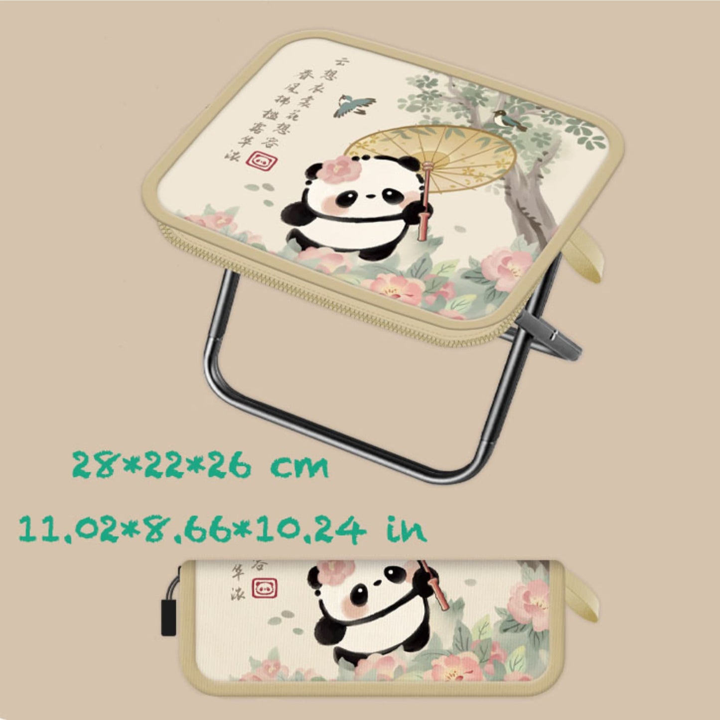 Compact Yet Mighty Panda Folding Chair – Your Ultimate Outdoor Companion 🐼