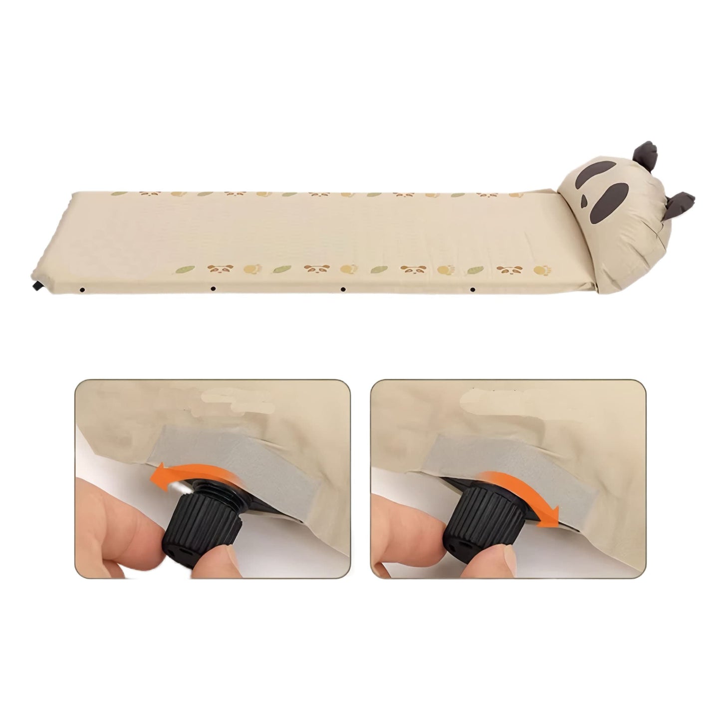 Comfy Panda Inflatable Mattress โ Perfect for Camping, Hiking & Outdoor Adventures