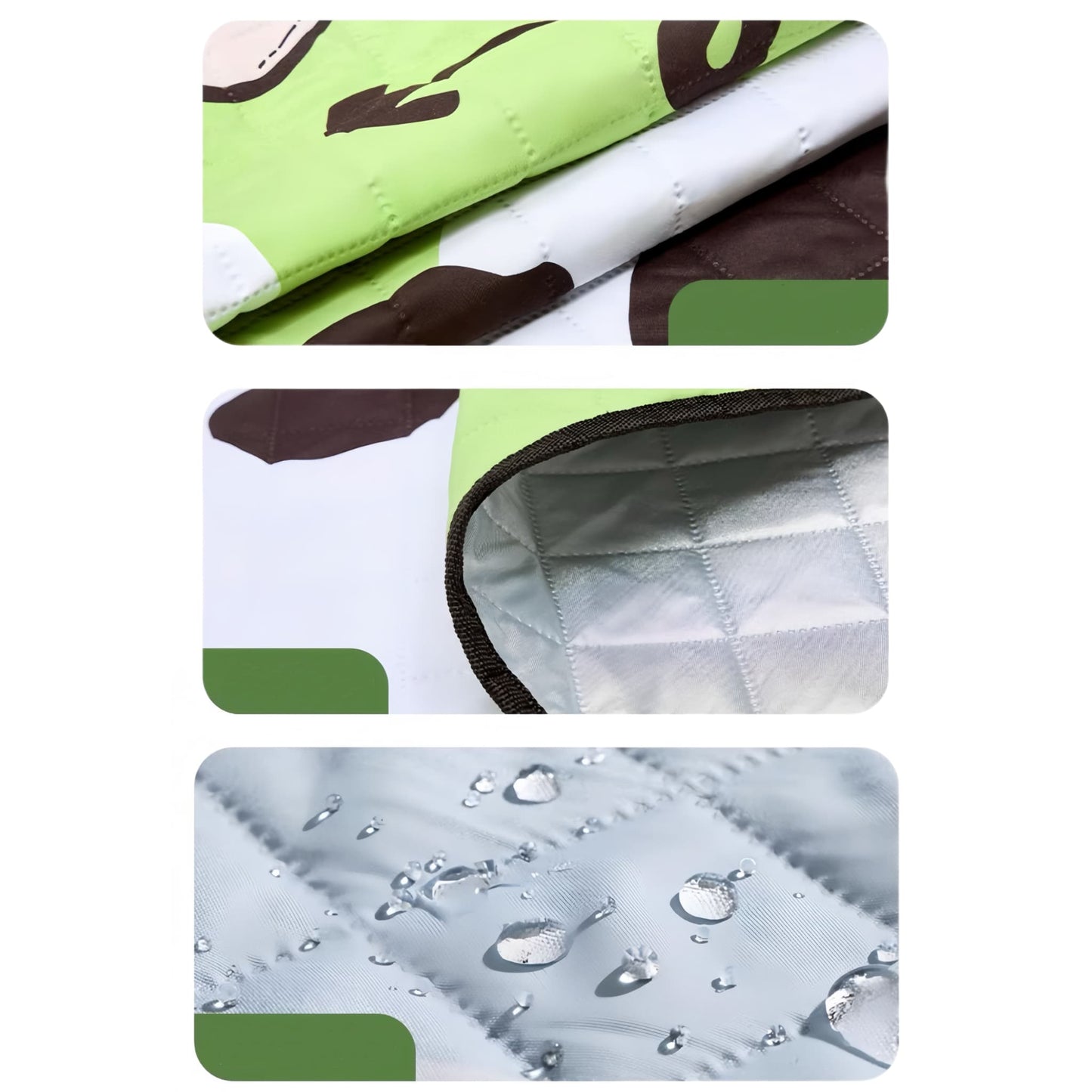 Panda Moisture-Proof Mat โ Soft, Durable Outdoor Blanket for Camping & Picnics