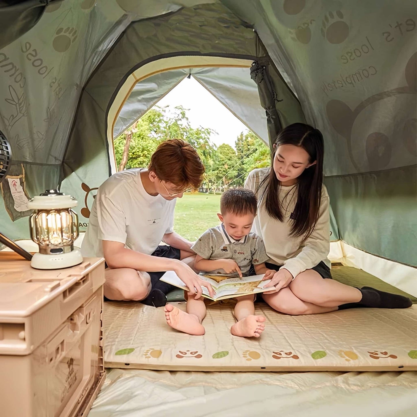 Comfy Panda Inflatable Mattress โ Perfect for Camping, Hiking & Outdoor Adventures