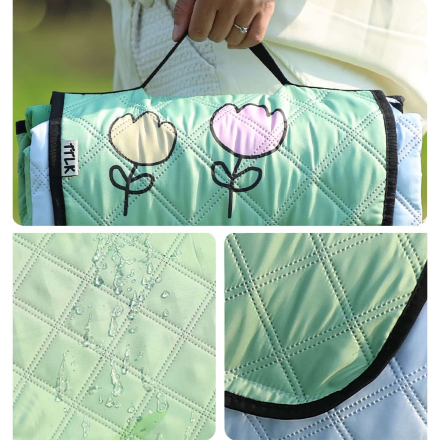 Panda Print Moisture-Proof Mat โ Soft, Durable, and Comfortable ๐ผ๐