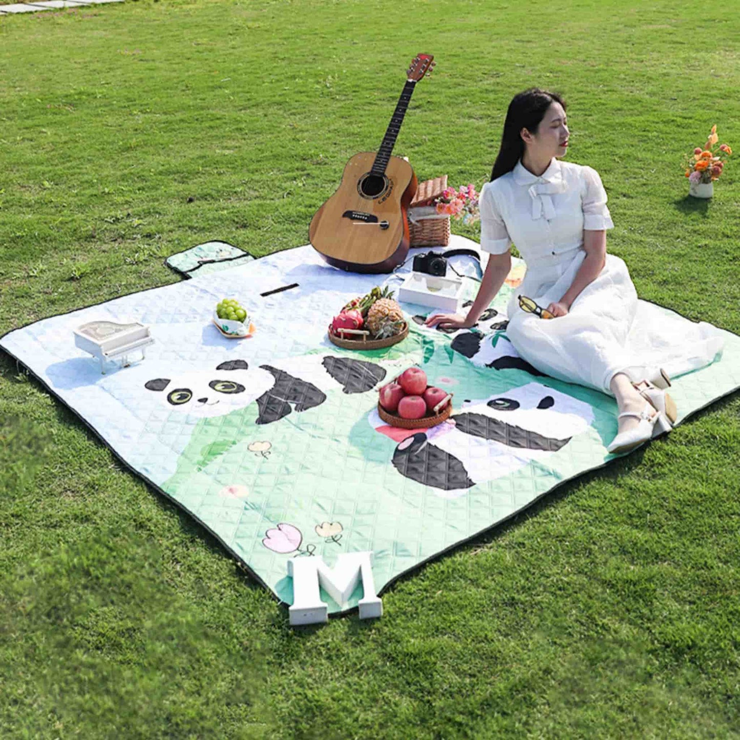 Panda Print Moisture-Proof Mat โ Soft, Durable, and Comfortable ๐ผ๐