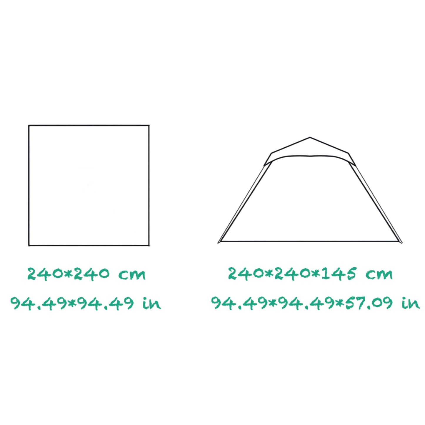Ink Panda Pop-Up Tent โ Your Camping Showstopper ๐ผ๐๏ธโจ