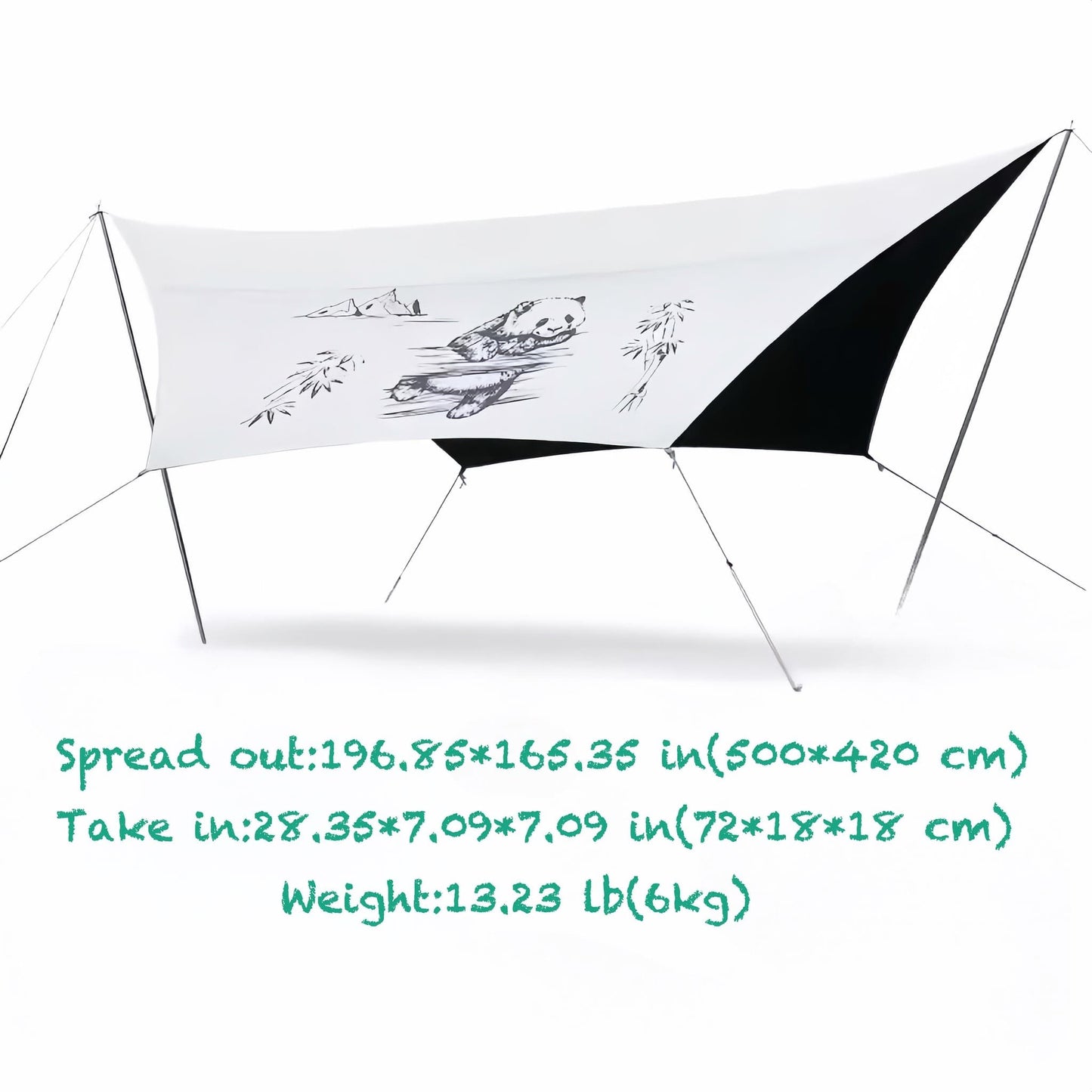 Panda Camping Tent – The Ultimate Outdoor Shelter for Your Adventures 🐼🏕️