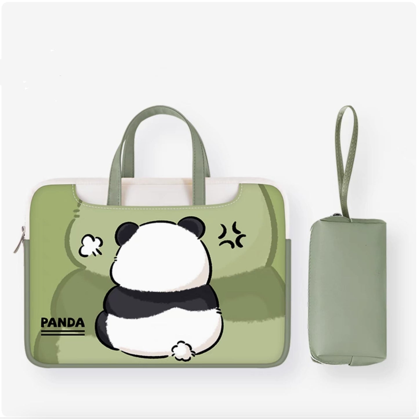 Panda Laptop Sleeve – A Cozy Retreat for Your Laptop 🐼💻