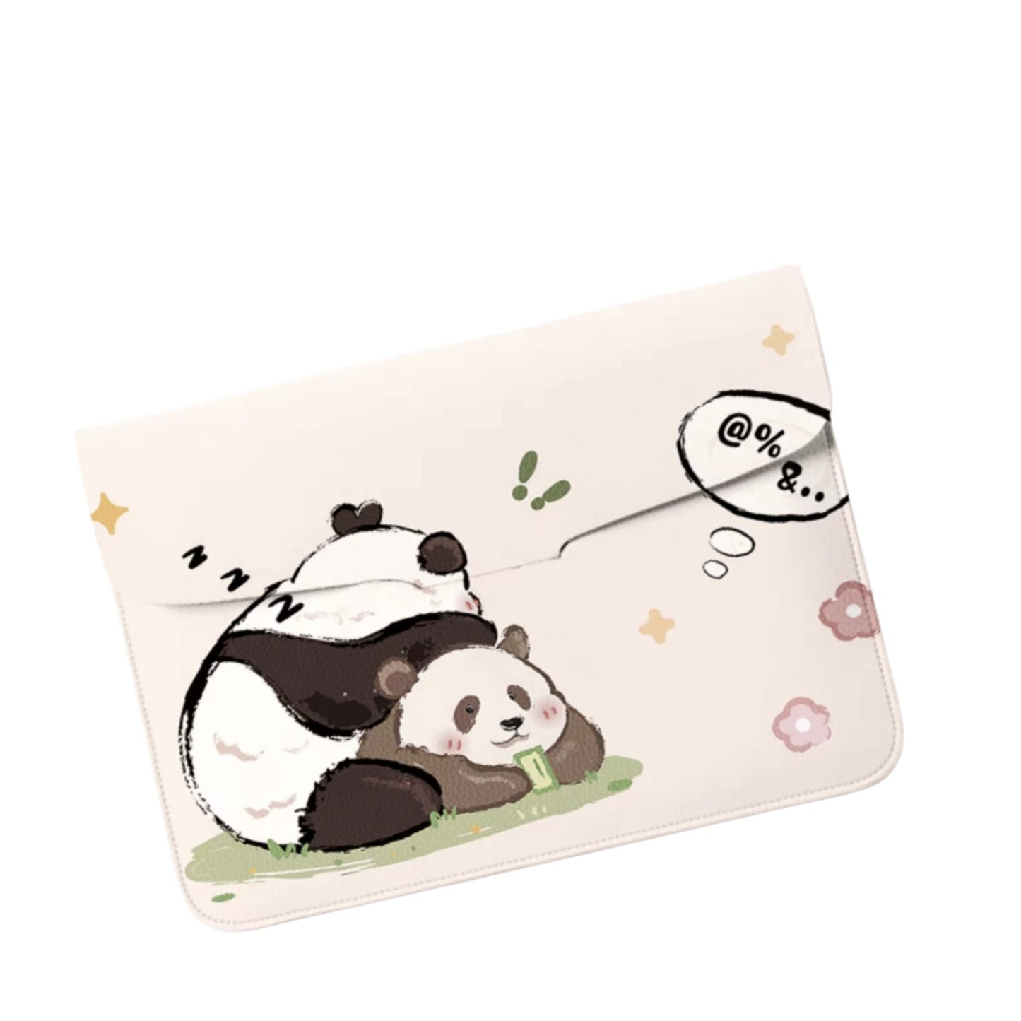 Panda Laptop Sleeve – A Cozy Sanctuary for Your Laptop 🐼💻