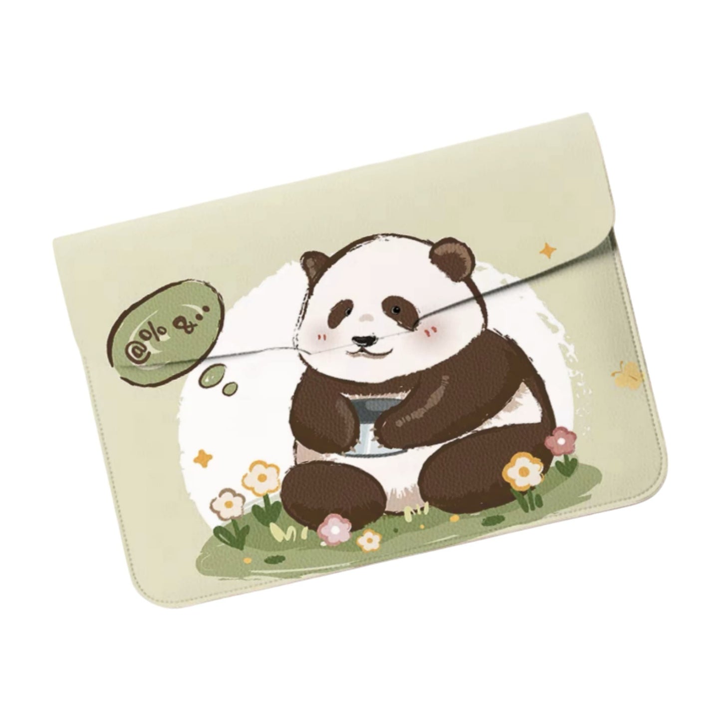 Panda Laptop Sleeve – A Cozy Sanctuary for Your Laptop 🐼💻