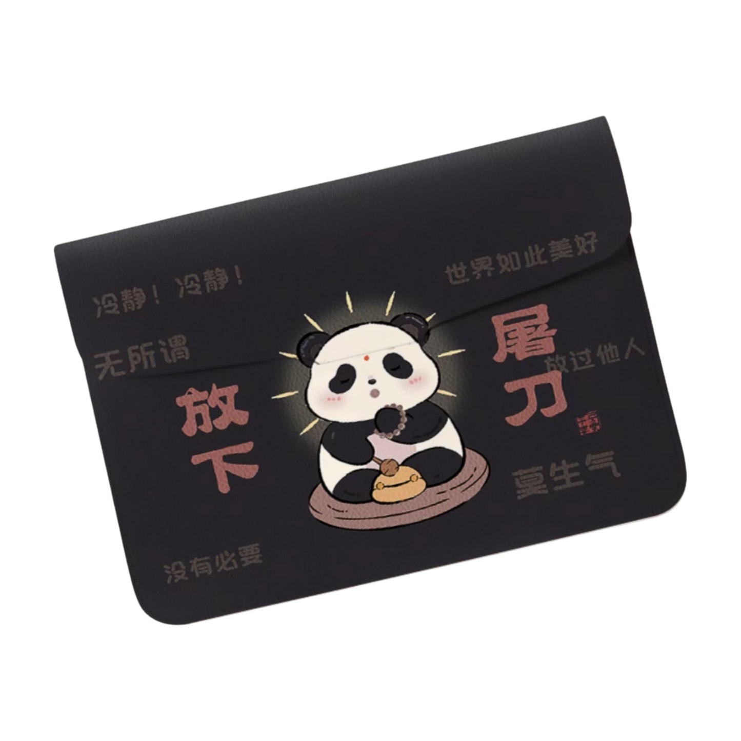 Panda Laptop Sleeve – A Cozy Sanctuary for Your Laptop 🐼💻