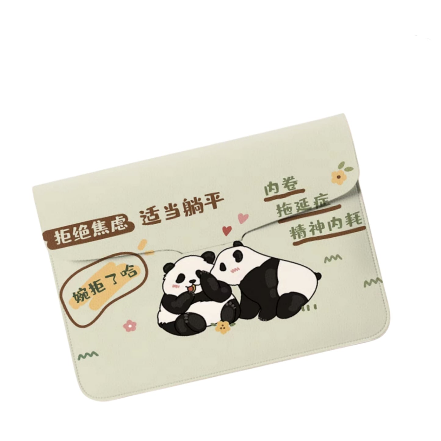 Panda Laptop Sleeve – A Cozy Sanctuary for Your Laptop 🐼💻