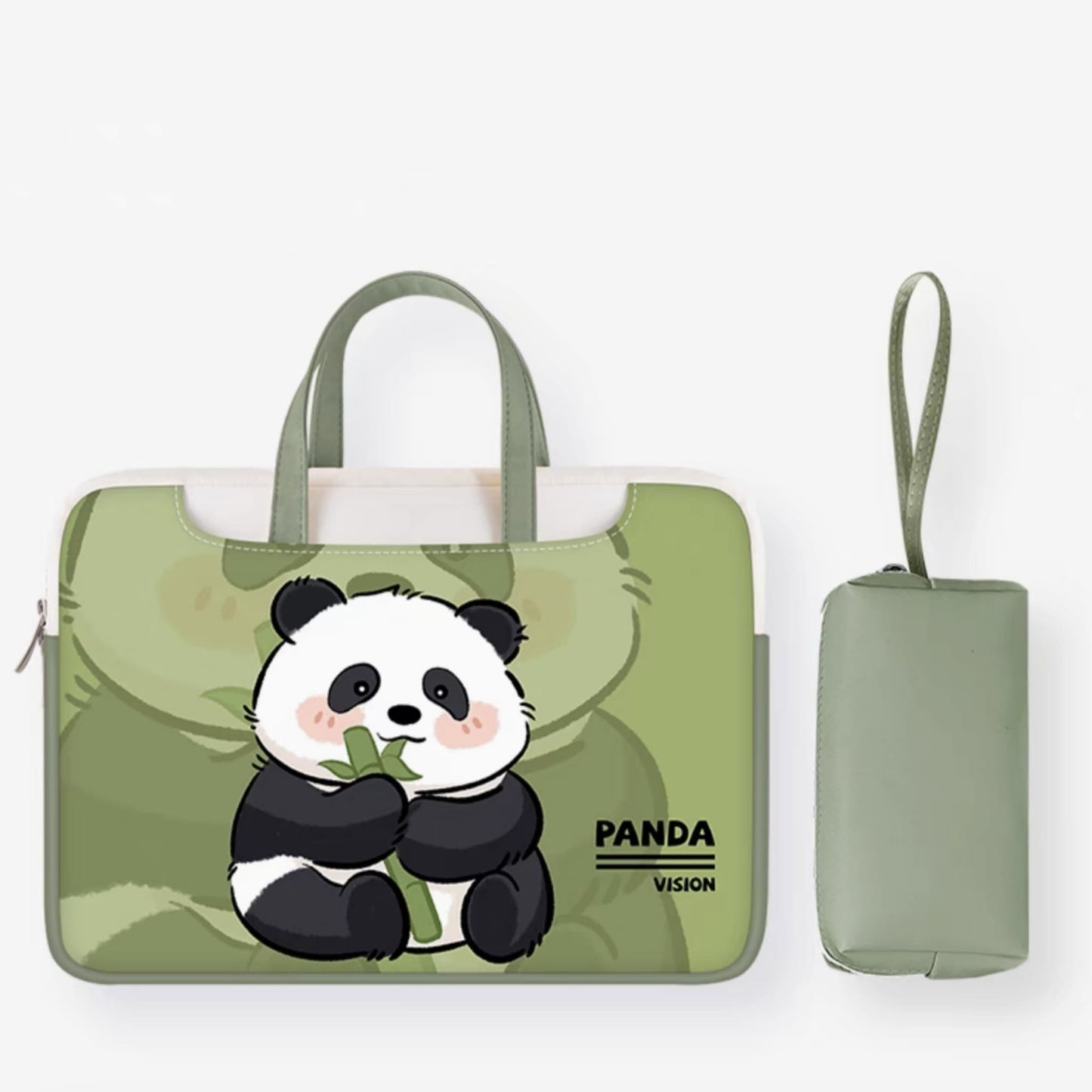 Panda Laptop Sleeve – A Cozy Retreat for Your Laptop 🐼💻
