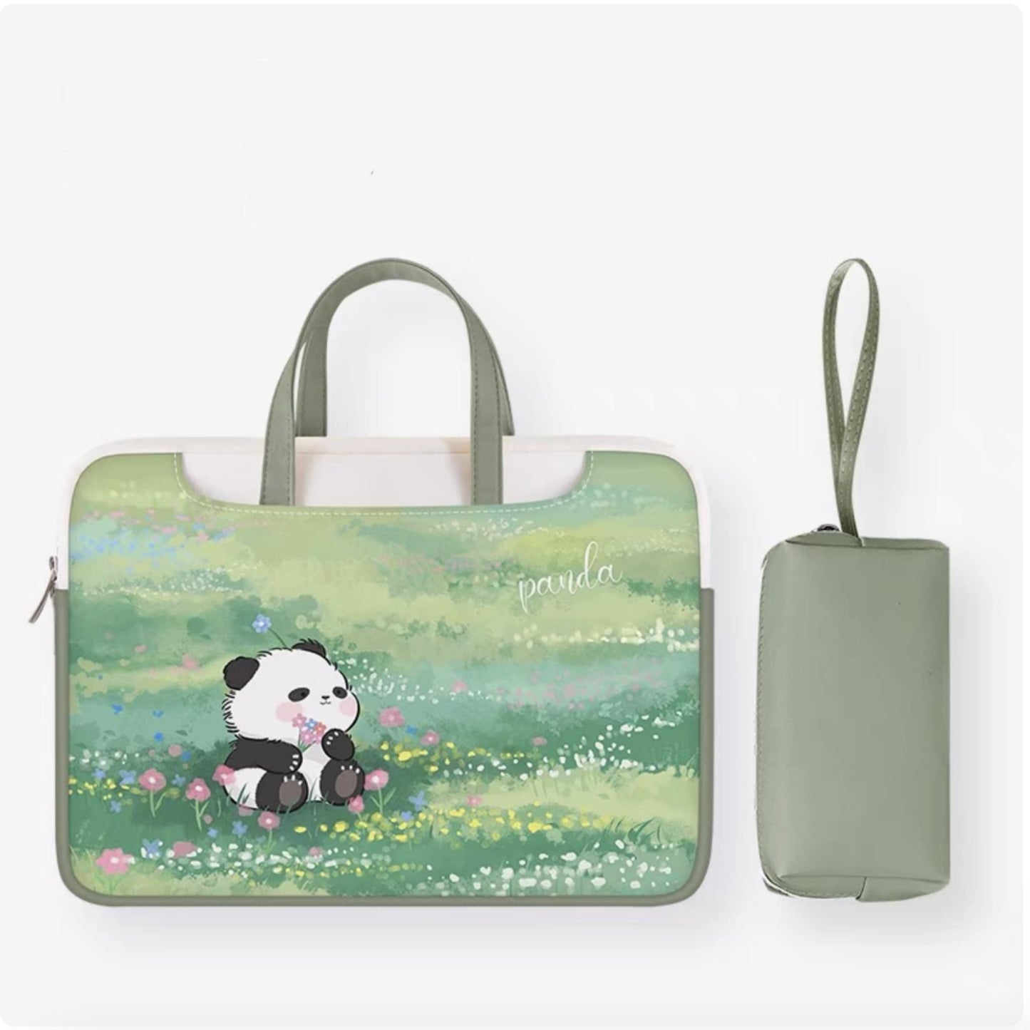 Panda Laptop Sleeve – A Cozy Retreat for Your Laptop 🐼💻
