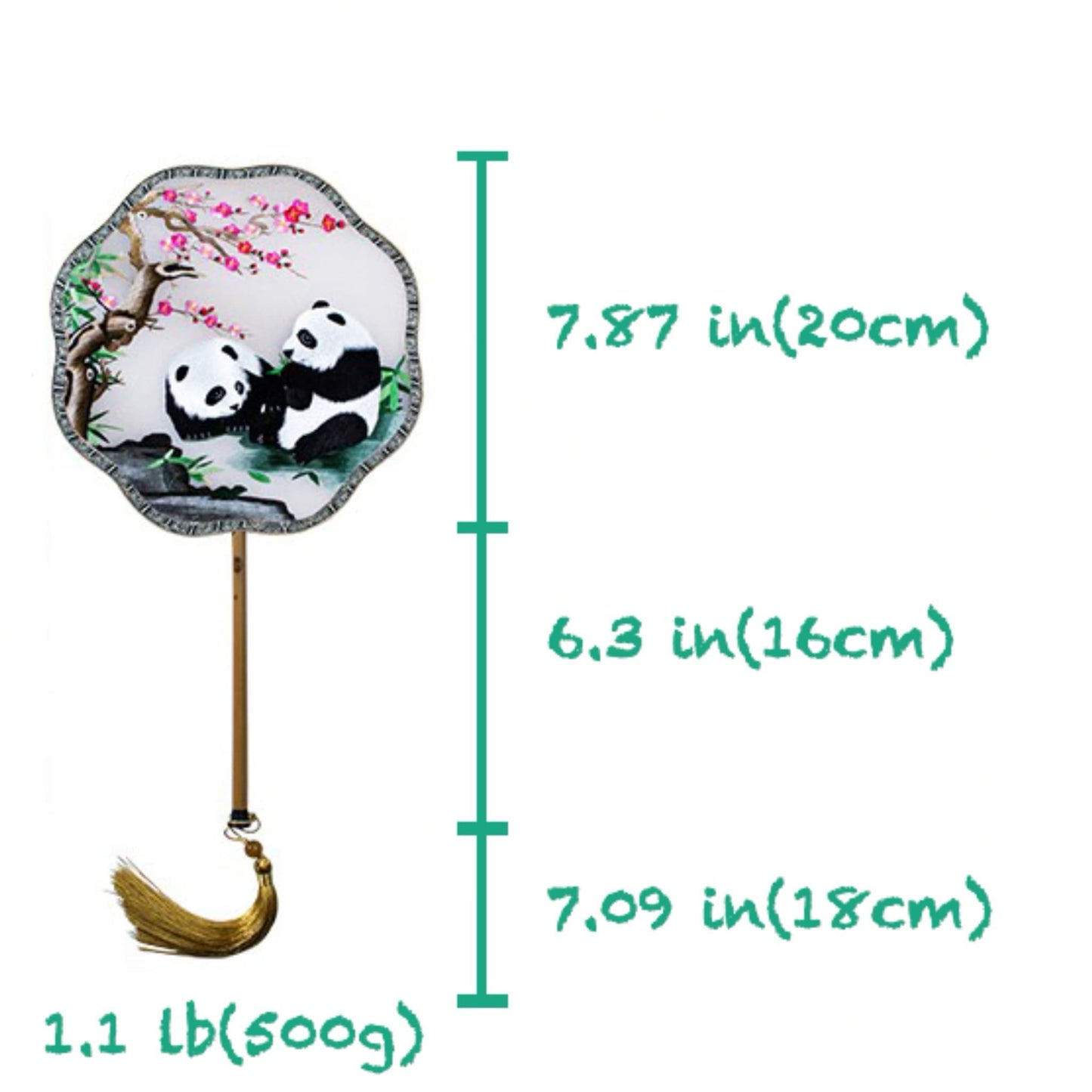 Suzhou Embroidery Fan โ A Masterpiece of Tradition and Elegance ๐ธ