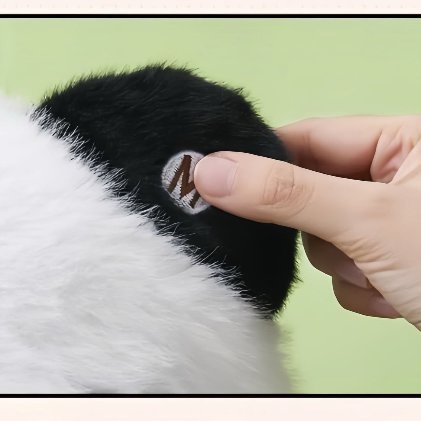 Panda Massage Pillow – Cute Comfort with Built-in Heat & Vibration