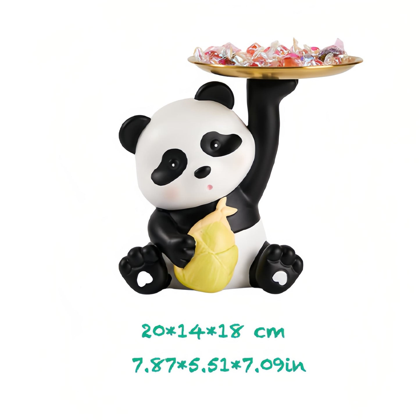 Panda Tissue Box – Cute & Functional Eco-Friendly Resin Tissue Holder