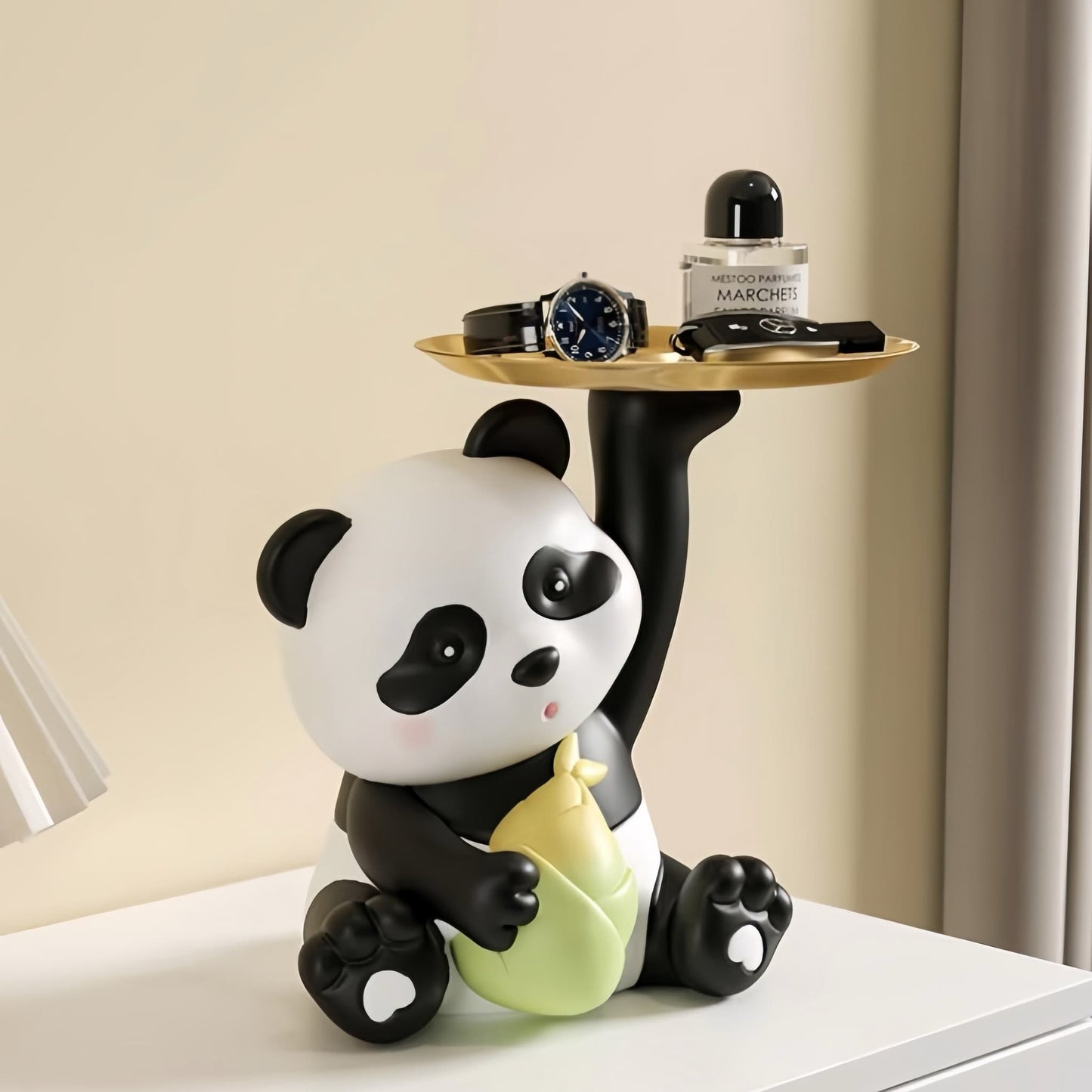 Panda Tissue Box – Cute & Functional Eco-Friendly Resin Tissue Holder