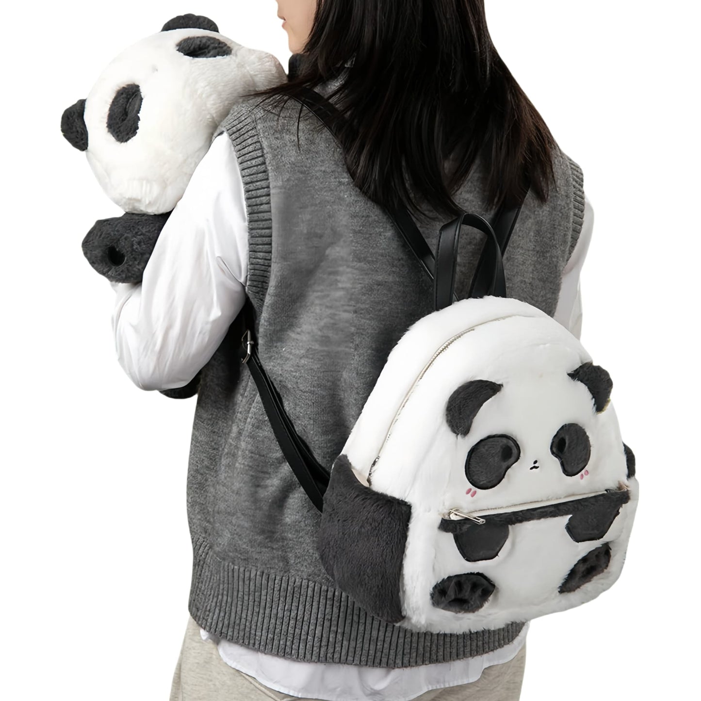 ๐ผ Panda Plush Crossbody Bag โ Cute, Cozy, and Full of Personality