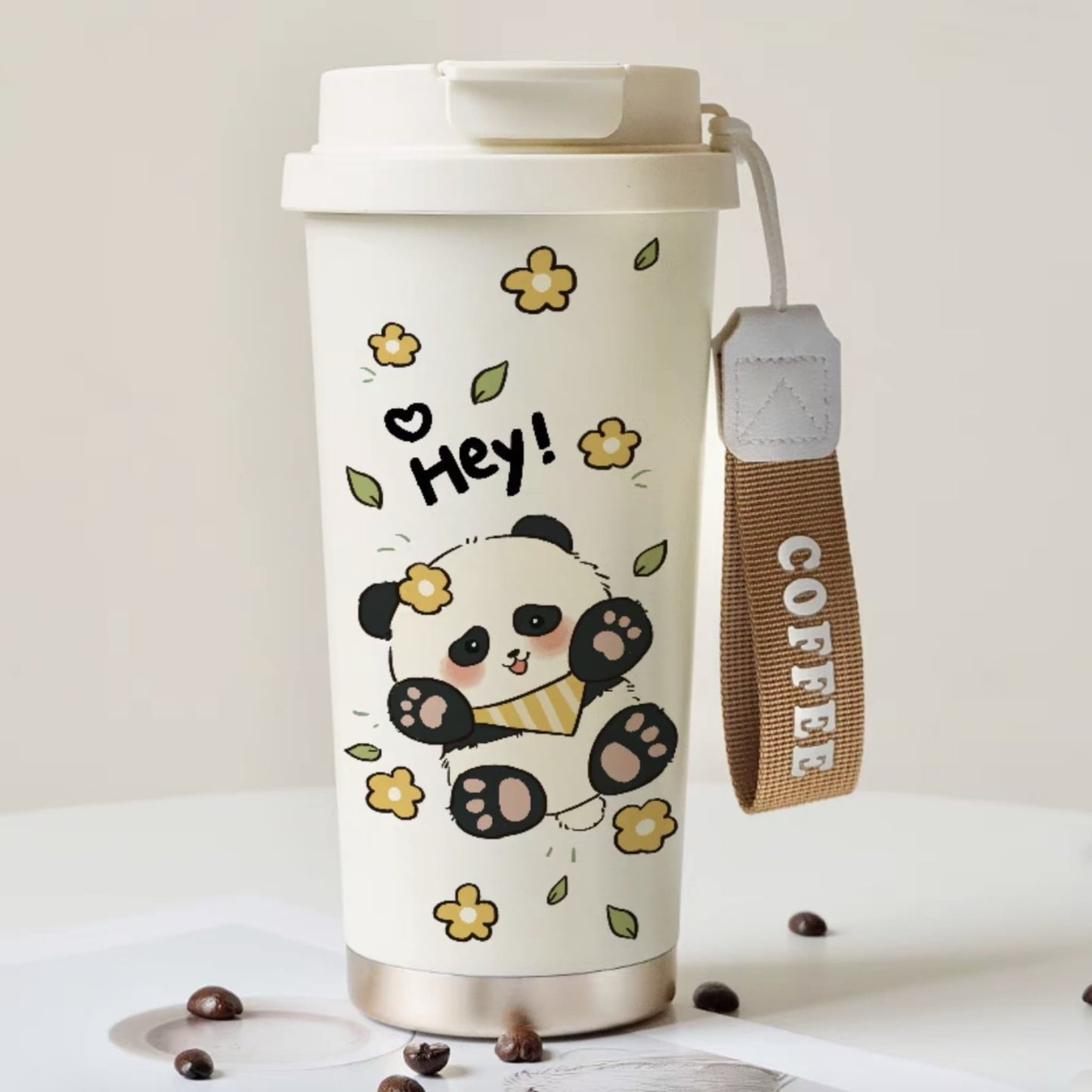 Panda Travel Mug โ Your Adorable Companion for Every Sip ๐ผโ