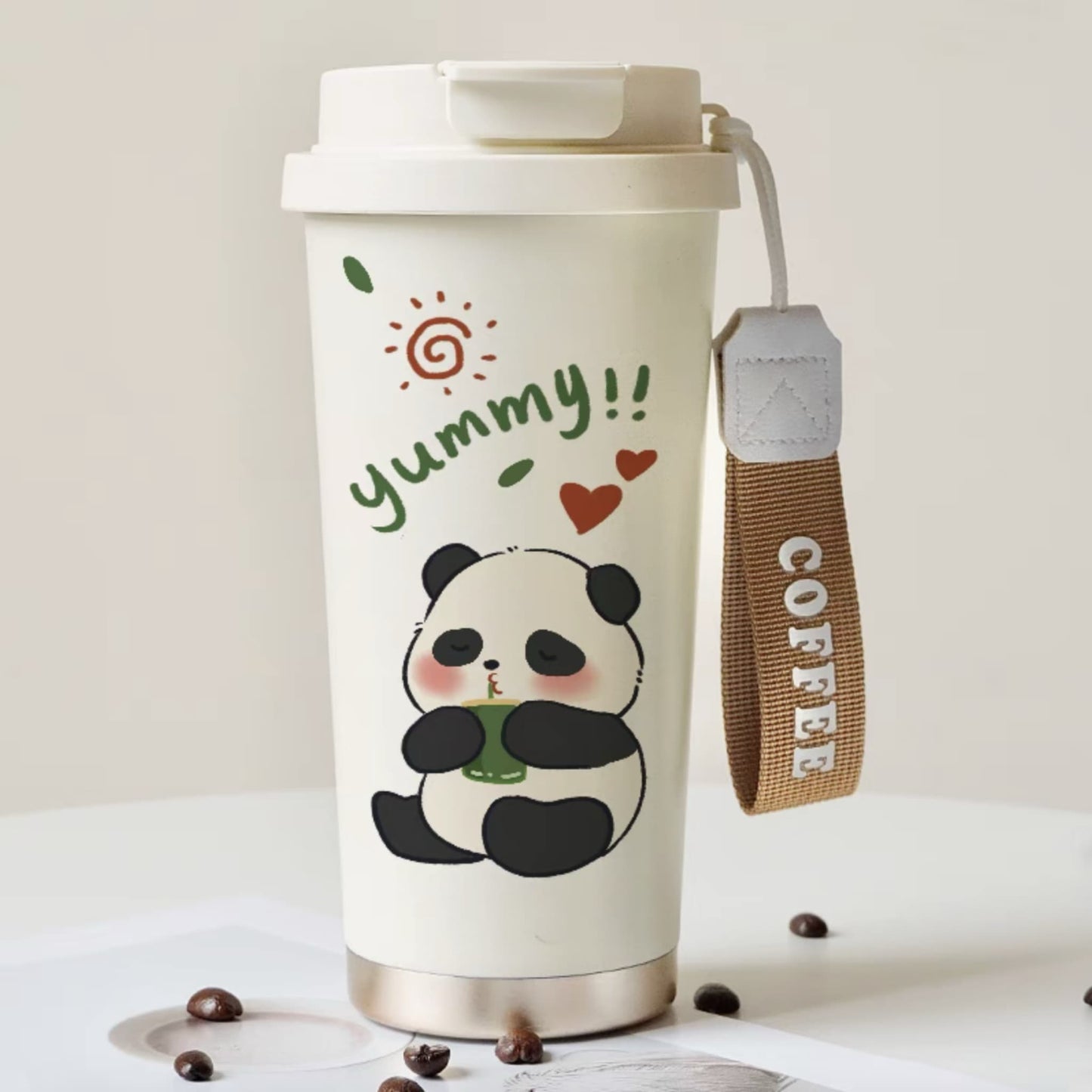 Panda Travel Mug โ Your Adorable Companion for Every Sip ๐ผโ