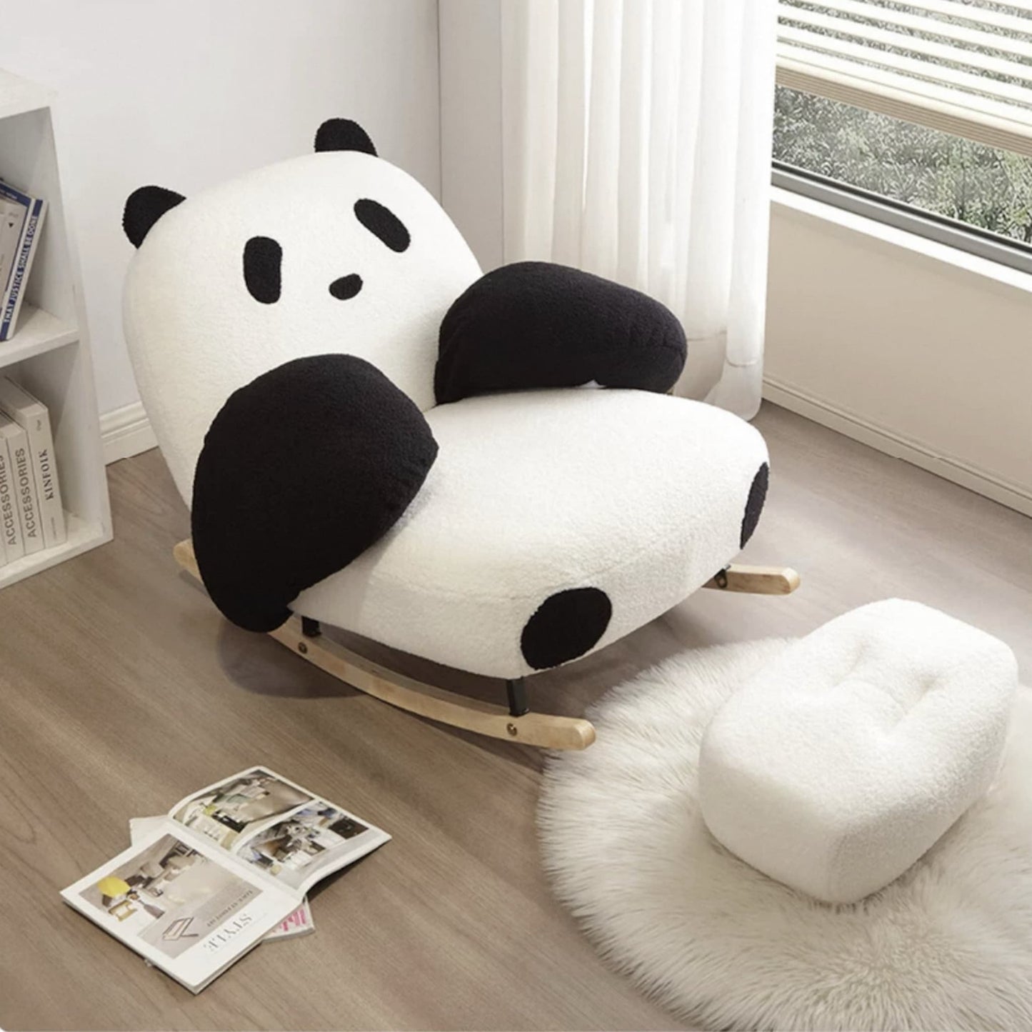 Rocking Panda Chair – The Cuddliest Seat in the House! 🐼✨
