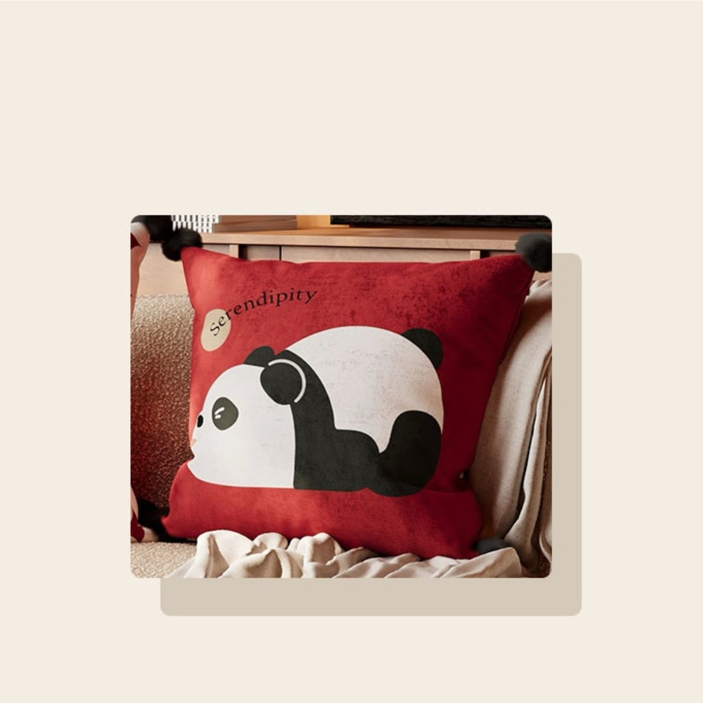 Panda Hug Pillow – The Ultimate Comfort Companion for Home and Office 🐼💖