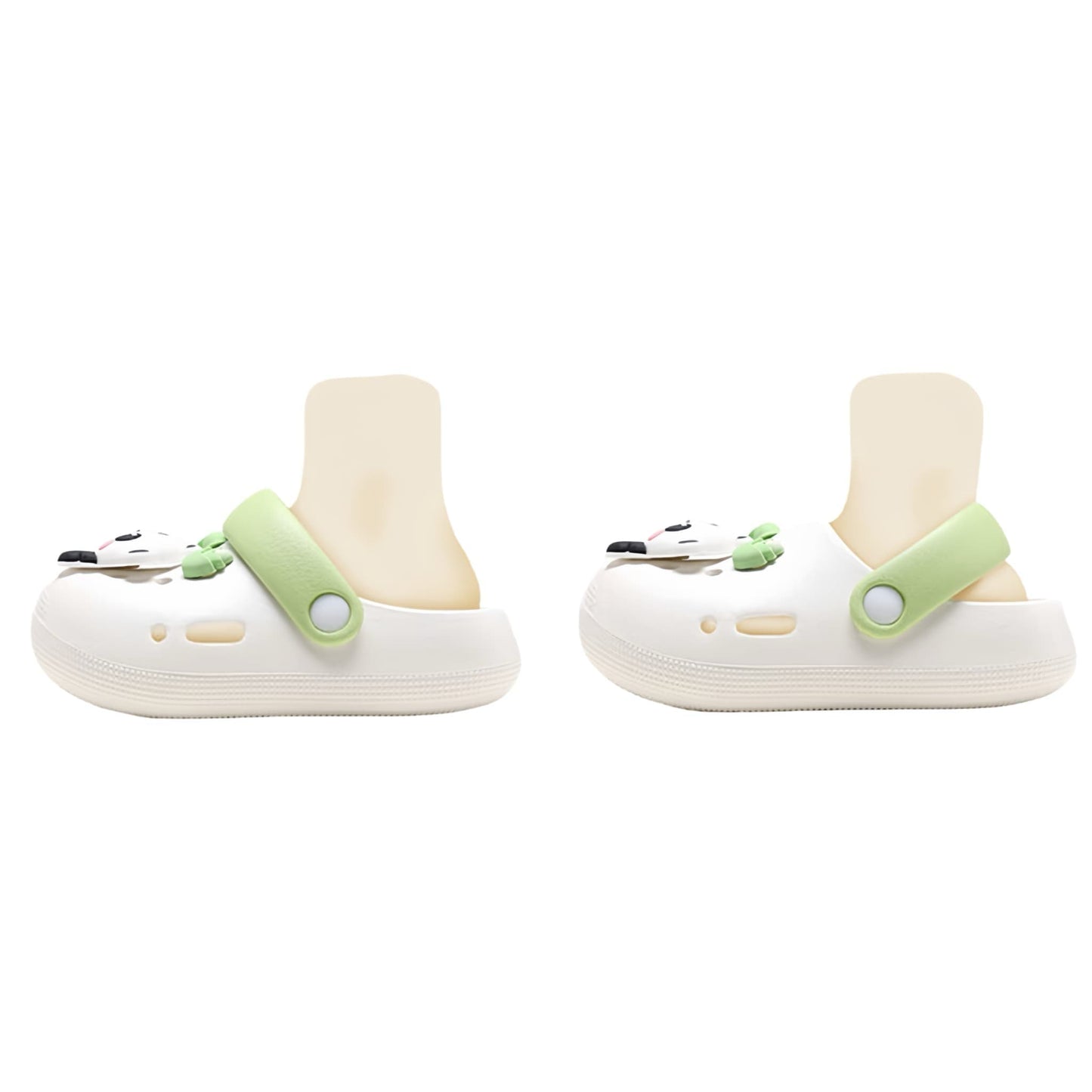 🐼 Panda Convertible Slippers – Soft, Cozy, and Playful Footwear