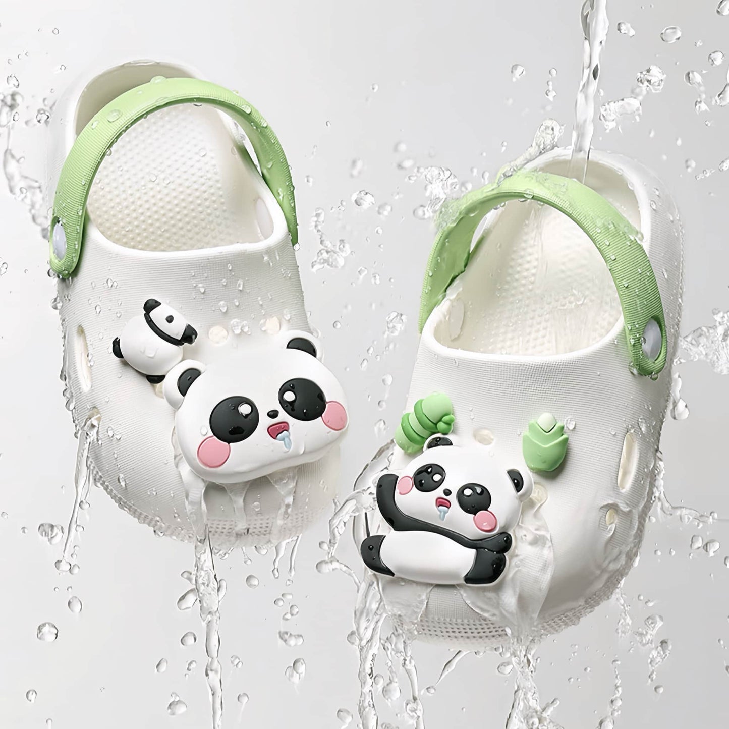 🐼 Panda Convertible Slippers – Soft, Cozy, and Playful Footwear