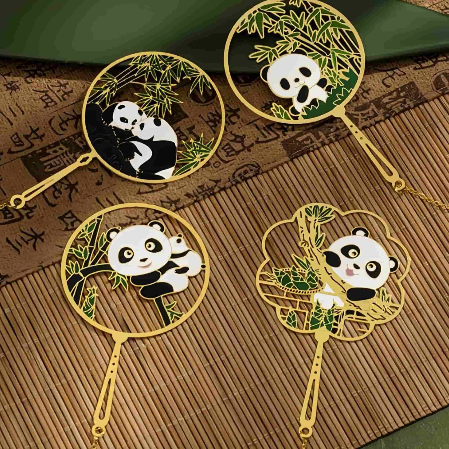 Eco-Friendly Panda Reading Companion – Lightweight Metal Bookmark