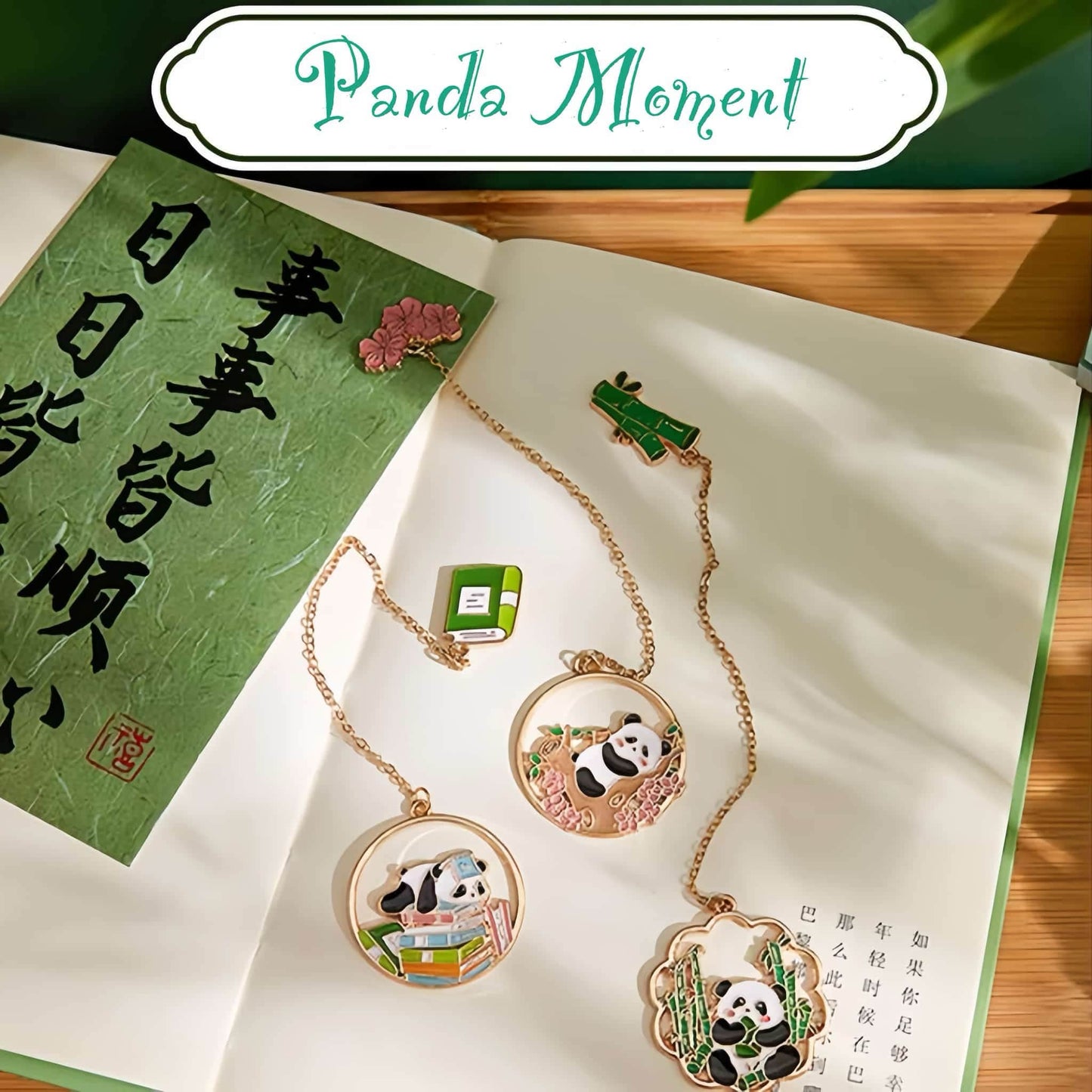 Cute Panda Reading Accessory – Perfect Bookmark & Gift for Bookworms