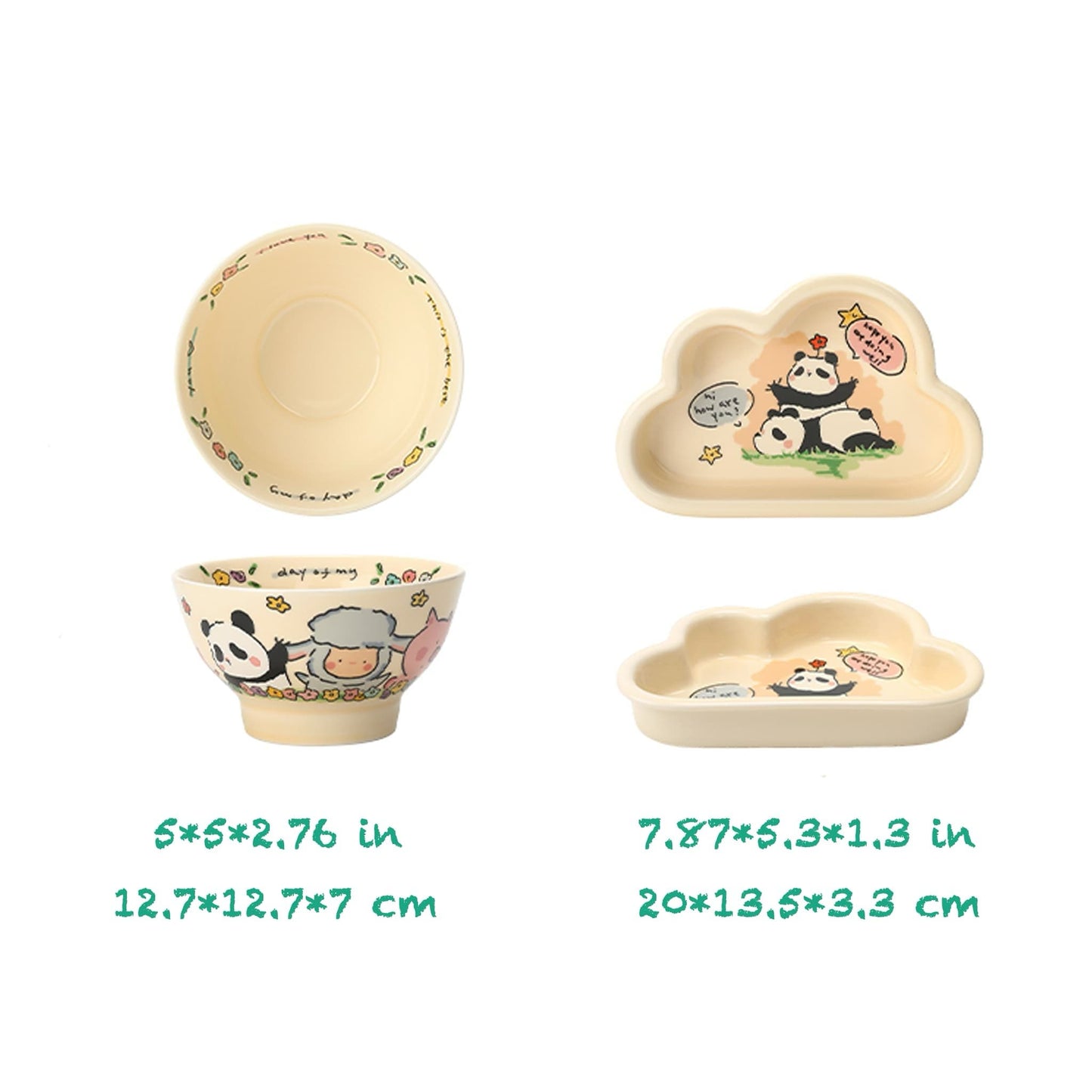 Panda Ceramic Bowl โ Make Every Meal 80% More Fun ๐ผ๐ฝ๏ธ