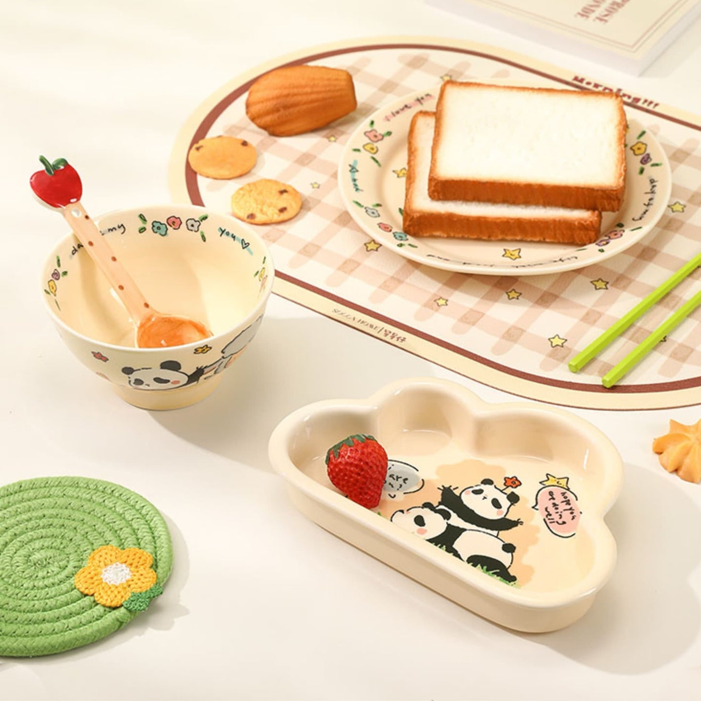 Panda Ceramic Bowl โ Make Every Meal 80% More Fun ๐ผ๐ฝ๏ธ