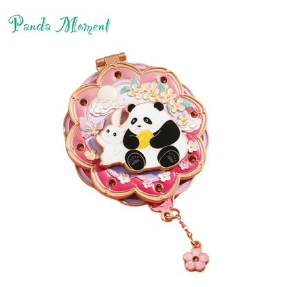 Magnetic Panda Mirror – Your Cutest Beauty Check-In Buddy 🐼✨