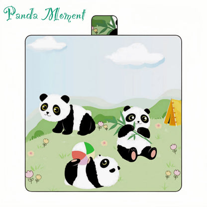 Panda Print Moisture-Proof Mat – Soft, Durable, and Comfortable 🐼💖