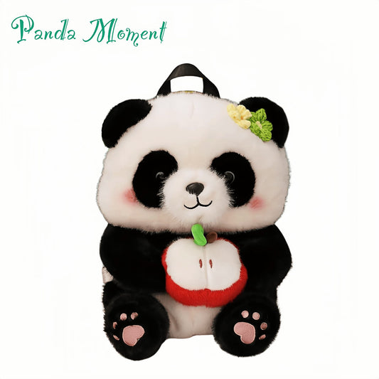 Panda Plush Backpack Inspired by He Hua – Soft, Unique, and Functional