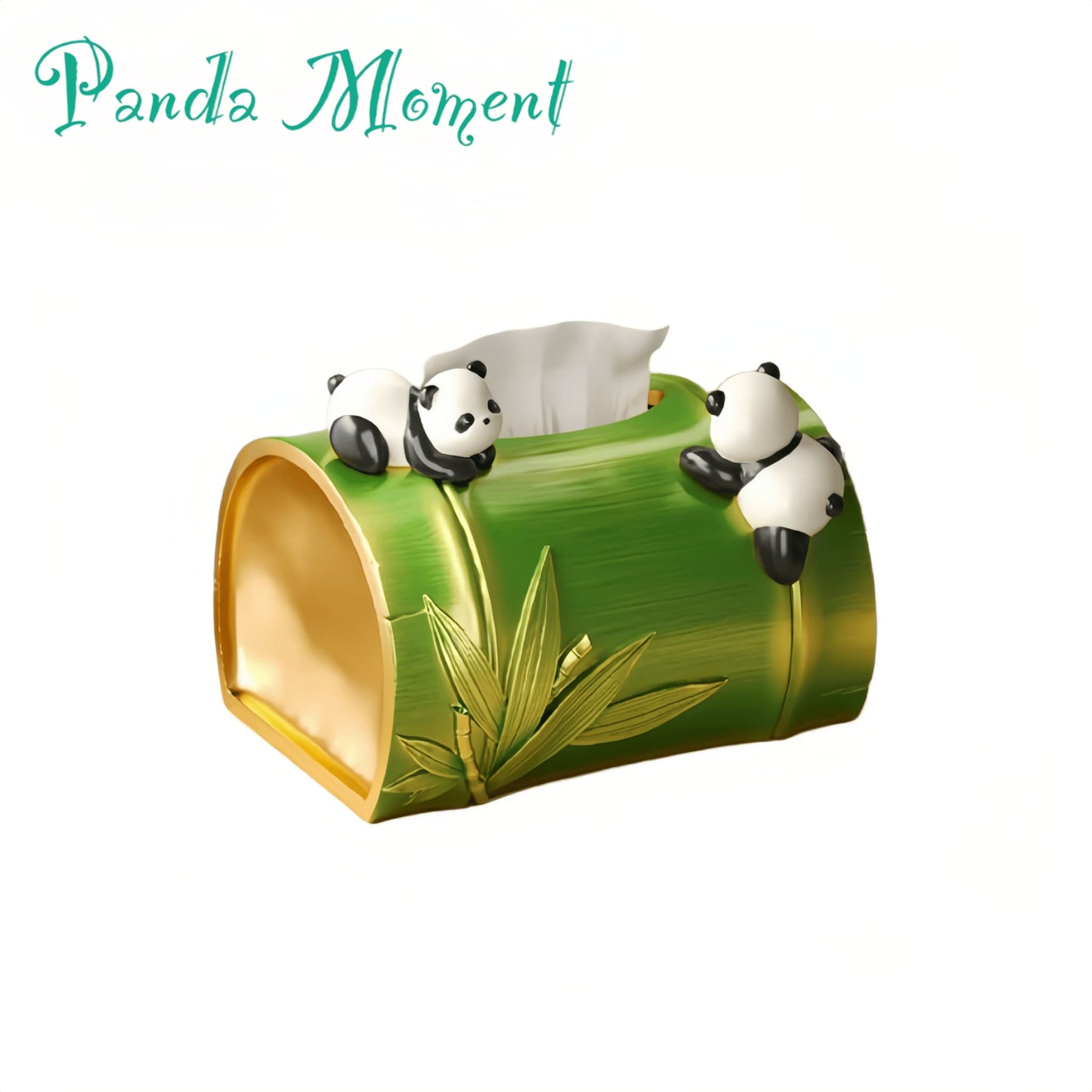 Panda Resin Tissue Box – Eco-Friendly and Fun Panda Tissue Holder