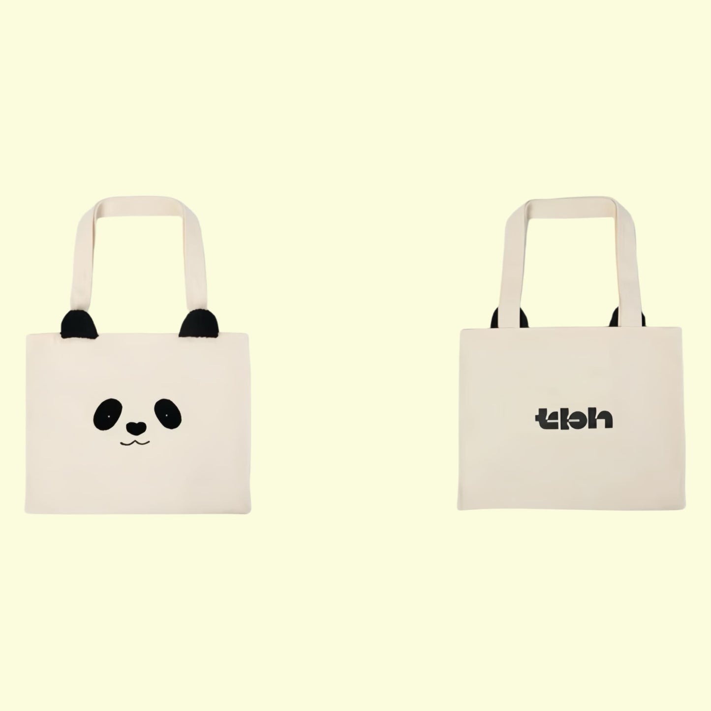 Panda Travel Set – 4-in-1 Cozy Nap Kit with Blanket, Hooded Neck Pillow, Canvas Bag & Keychain