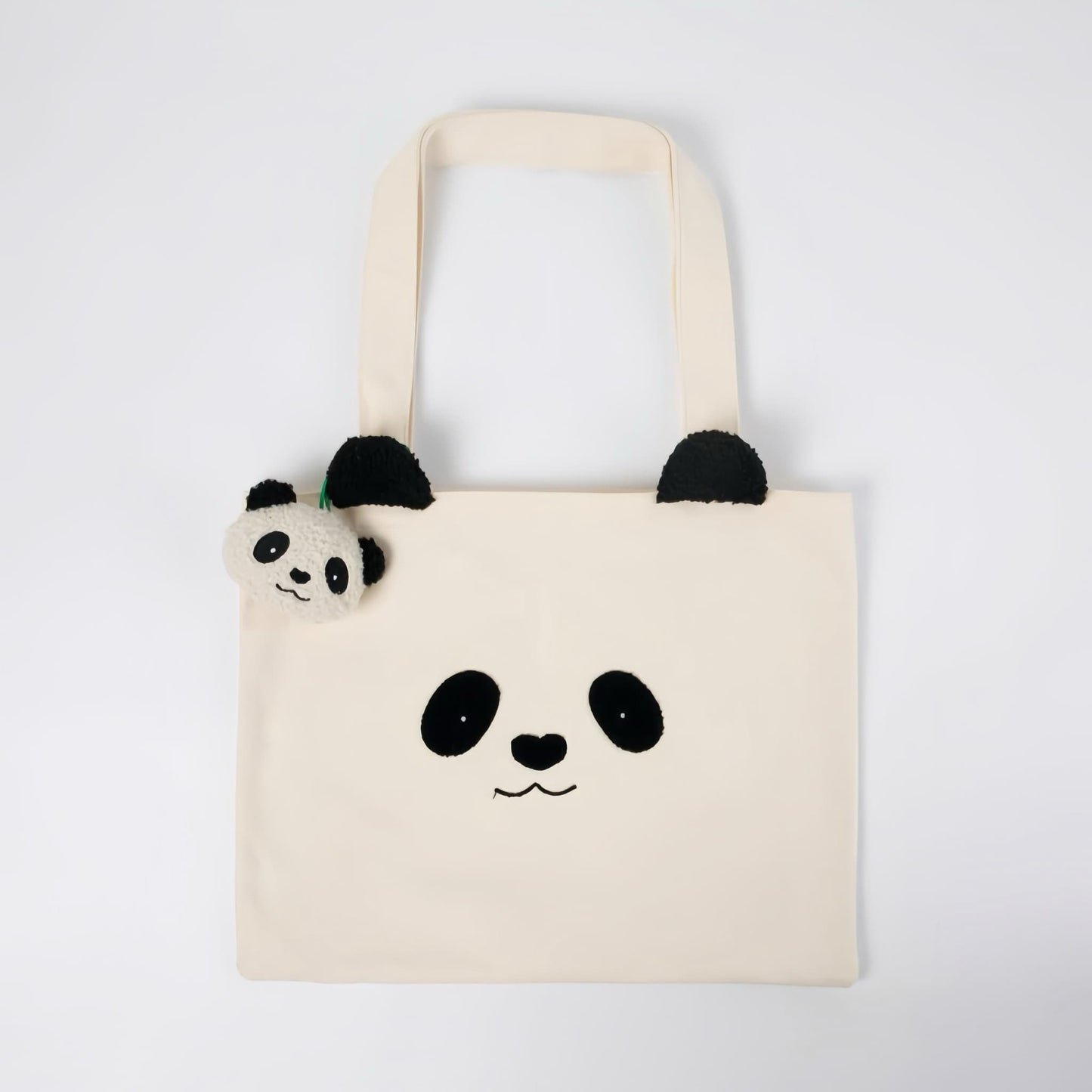 Panda Travel Set – 4-in-1 Cozy Nap Kit with Blanket, Hooded Neck Pillow, Canvas Bag & Keychain