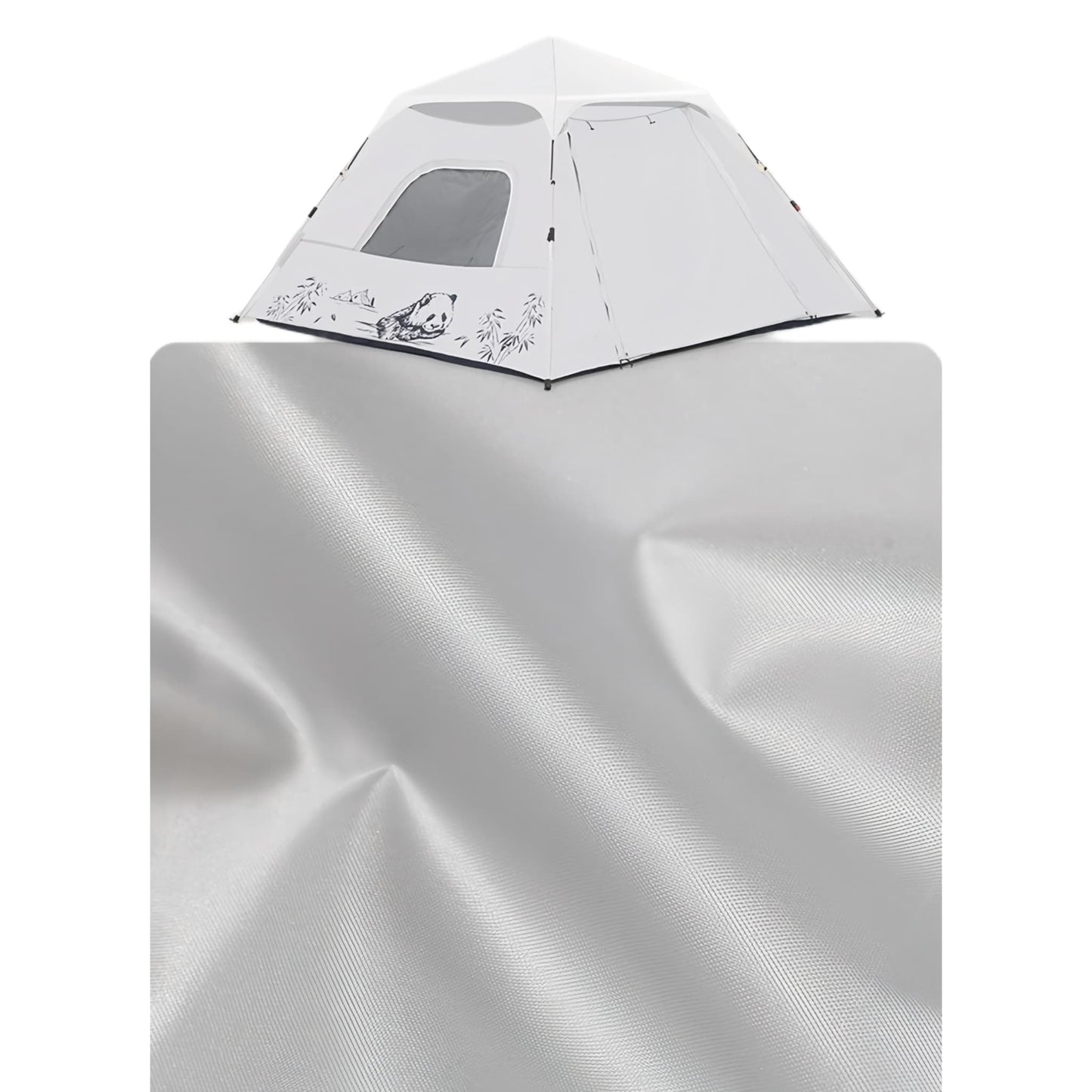 Ink Panda Pop-Up Tent – Your Camping Showstopper 🐼🏕️✨
