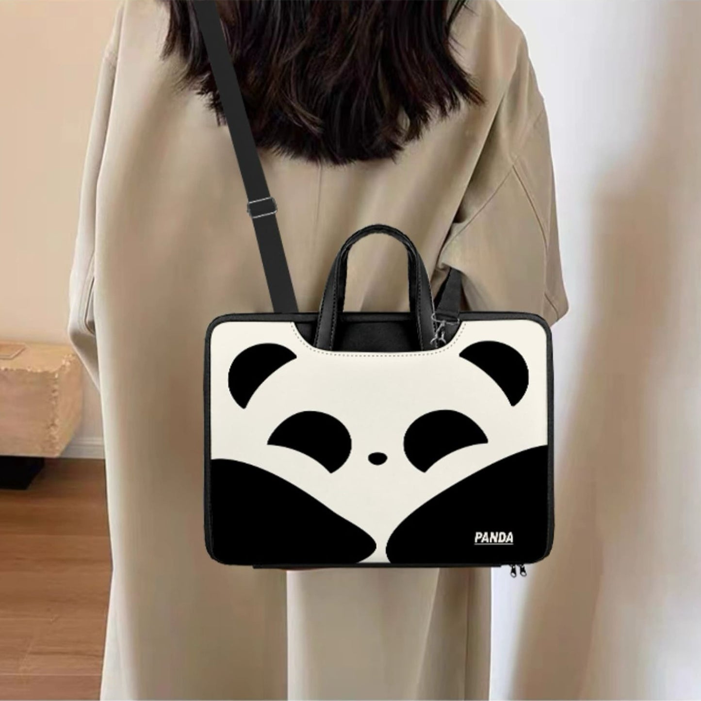 Panda Laptop Sleeve – A Cozy Haven for Your Laptop 🐼💻