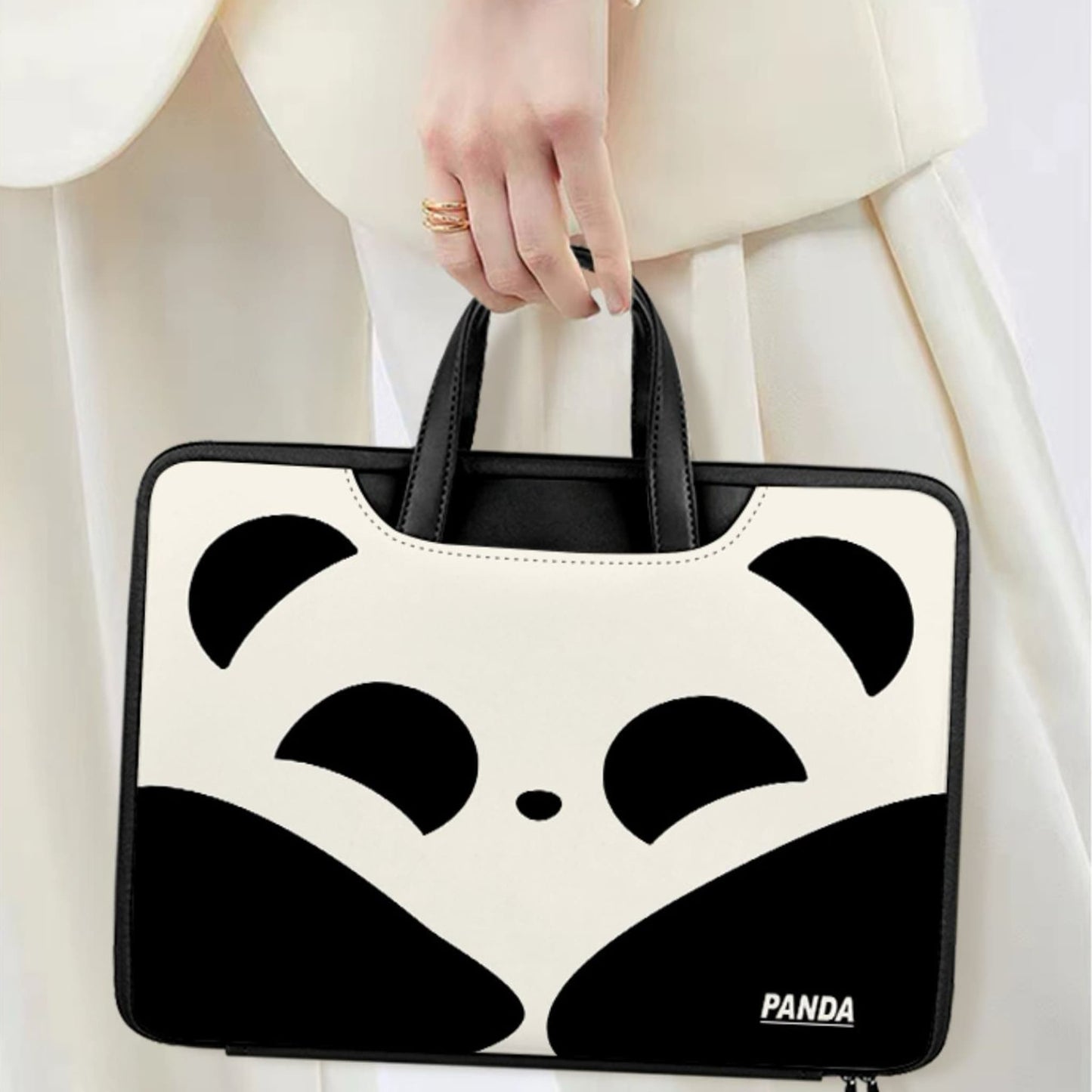 Panda Laptop Sleeve – A Cozy Haven for Your Laptop 🐼💻