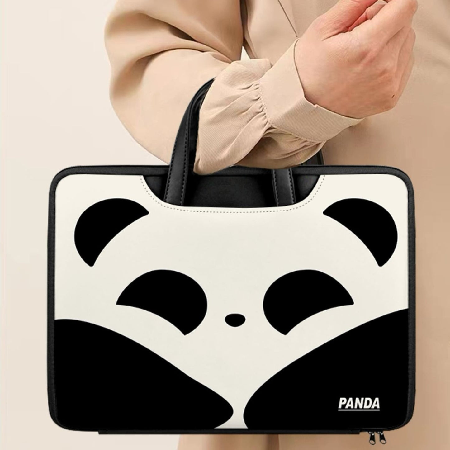 Panda Laptop Sleeve – A Cozy Haven for Your Laptop 🐼💻
