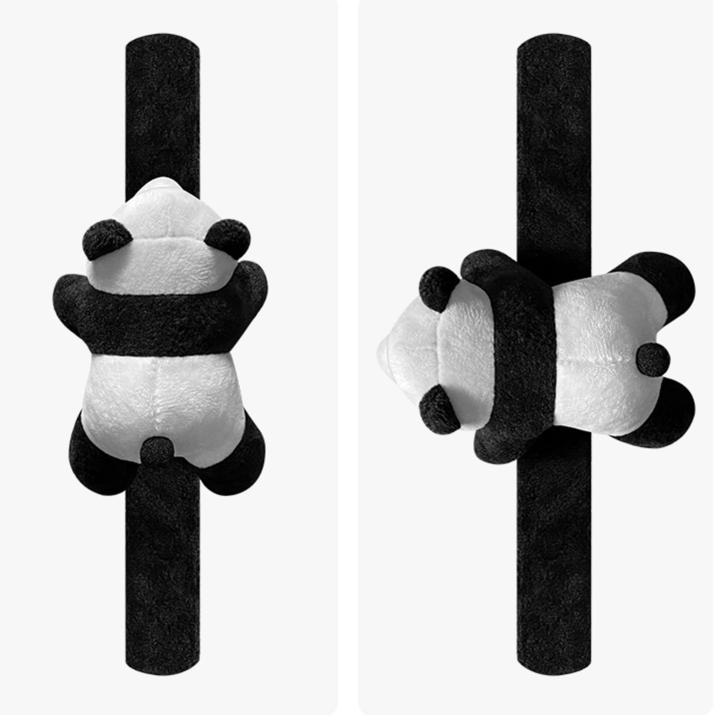 🚲 Panda Bike Plush Charm – Unique & Fun Bicycle Decoration, Soft & Durable