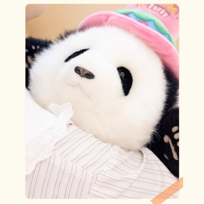 双子パンダ「He Hua &amp; He Ye」 – 手作り限定版パンダぬいぐるみ 🐼💖