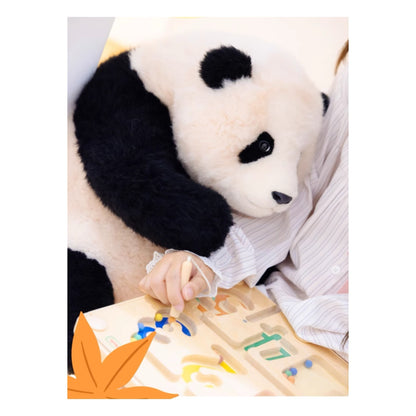 フーバオパンダぬいぐるみ – 究極の手作り限定版🐼👑