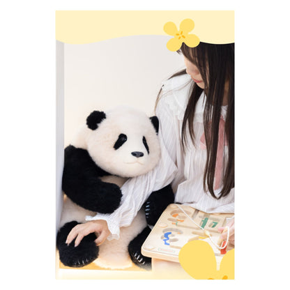 フーバオパンダぬいぐるみ – 究極の手作り限定版🐼👑